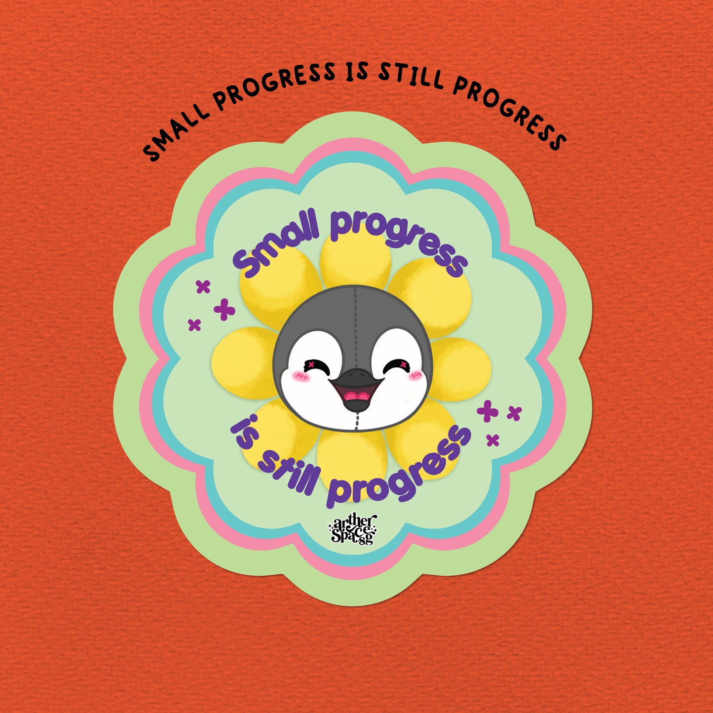 Small Progress Is Still Progress Stickers