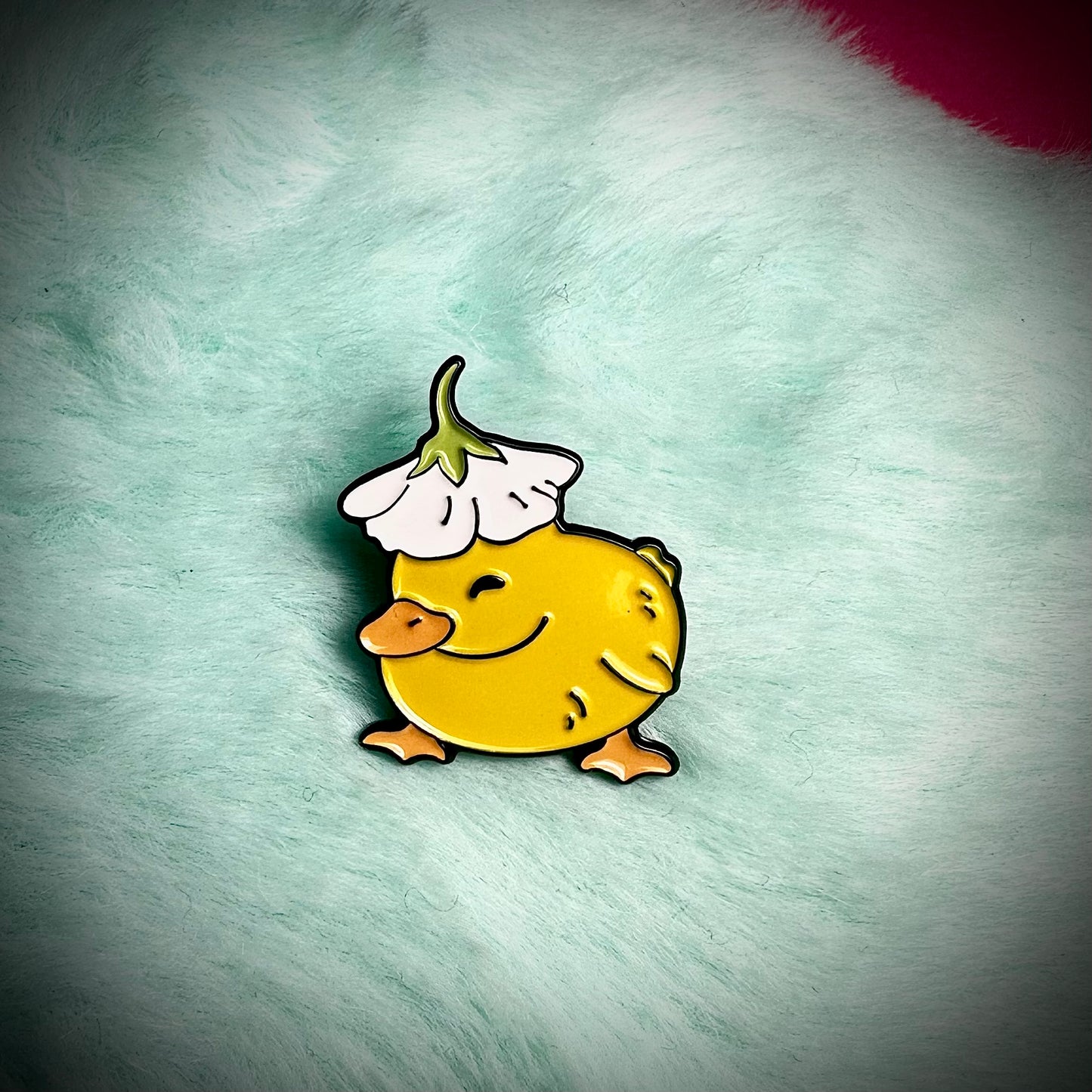 Flower Duck Pin