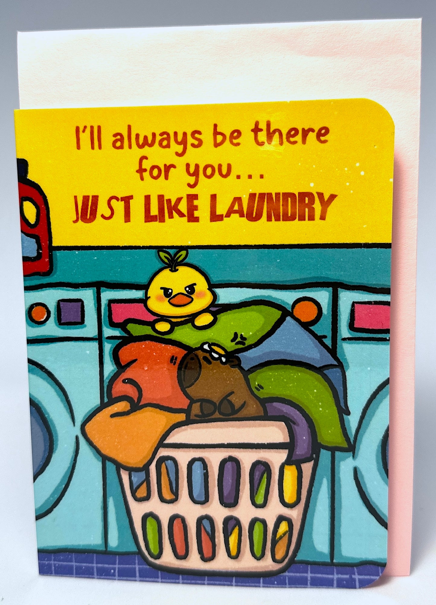 Just Like Laundry Greeting Card
