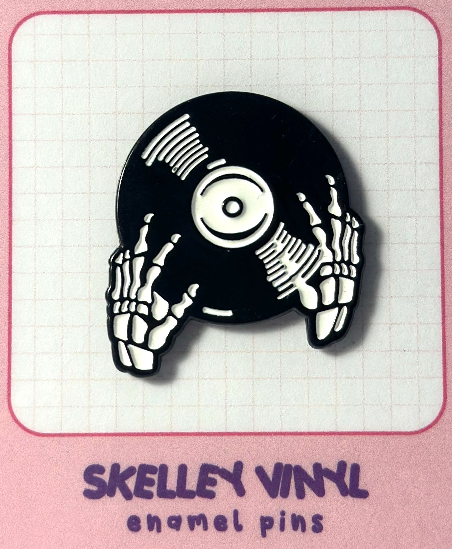 Skelley Vinyl Pin