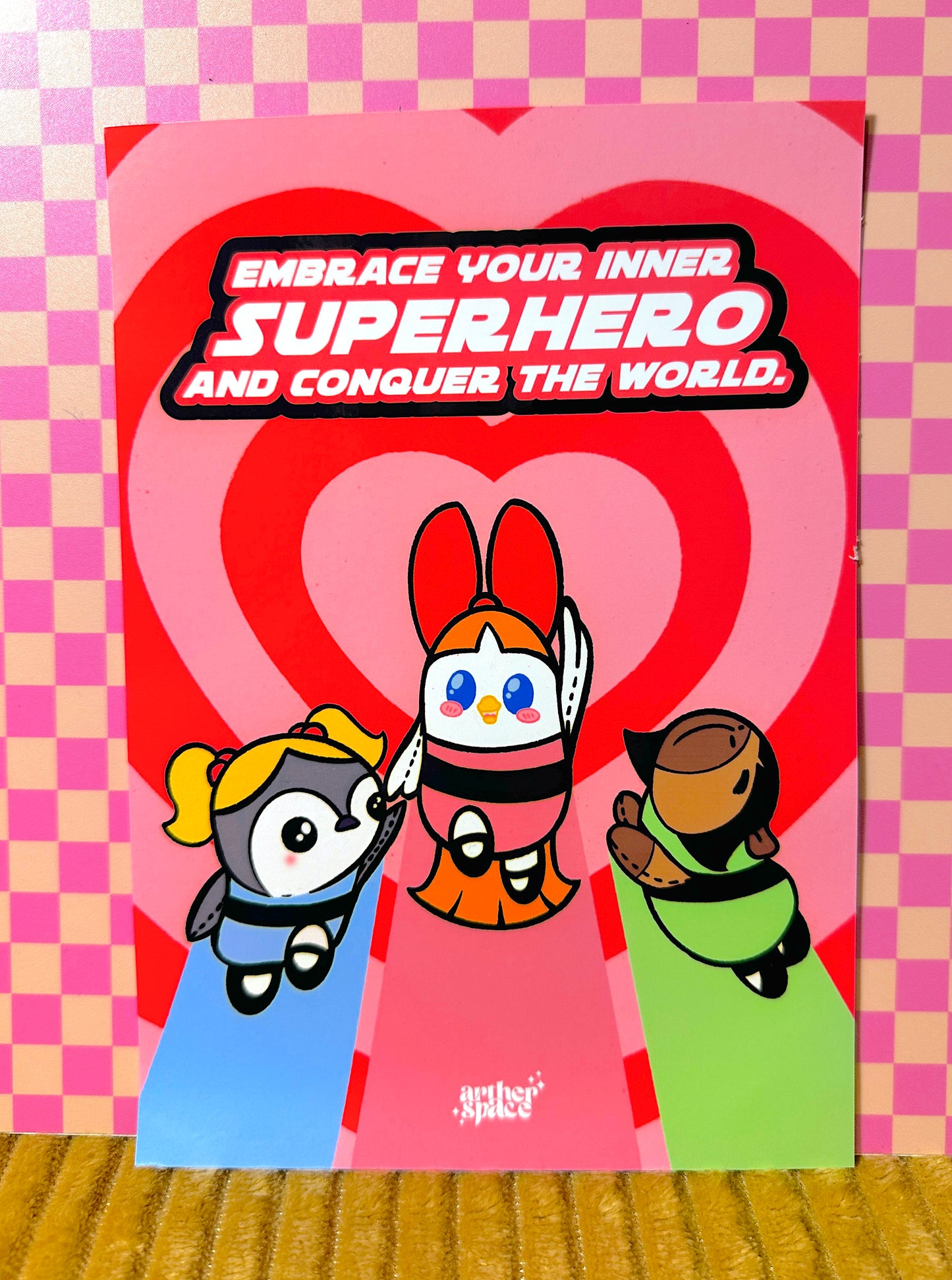 Powerduff Cuties Art Print