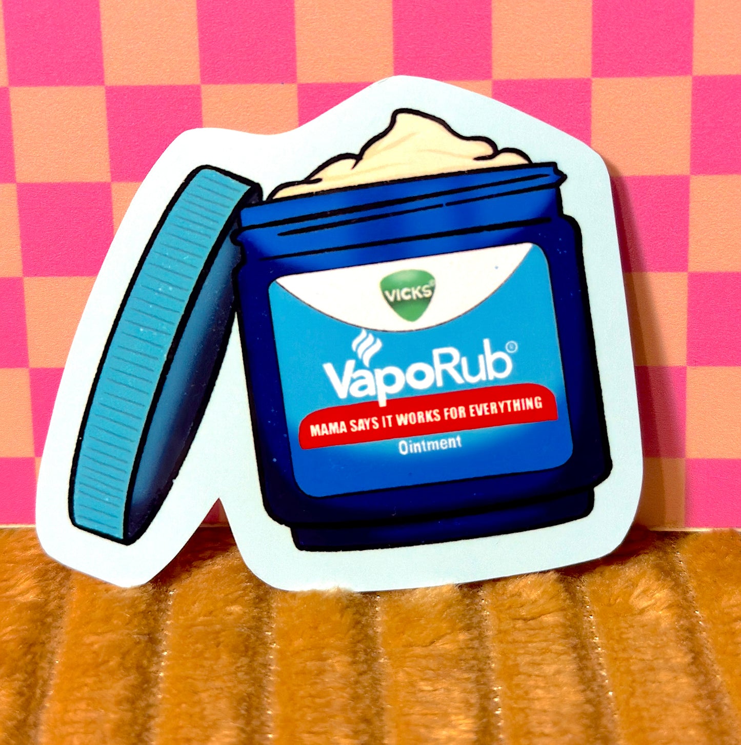 Vapor Rub Sticker