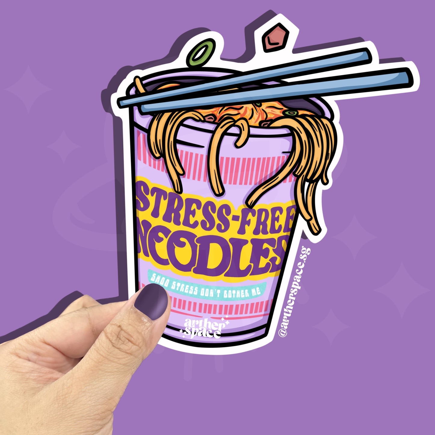 Stress-free Cup Noodles