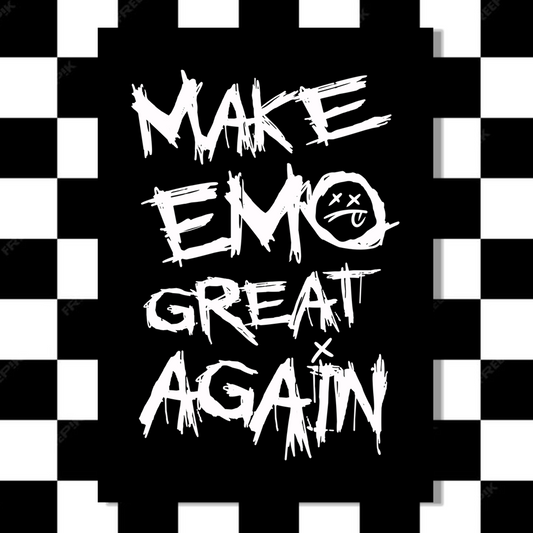 Make Emo Great Again Art Print