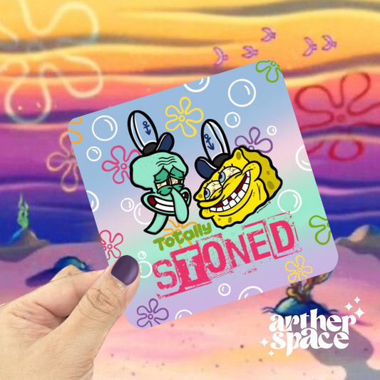 Totally Stoned Sticker